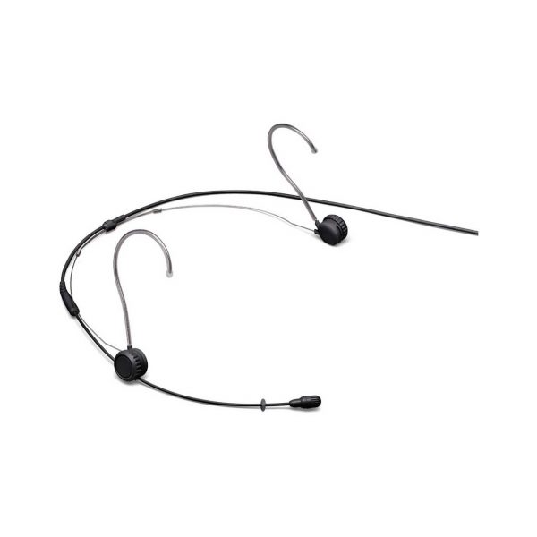 Shure TH53B/O-MTQG TwinPlex Omnidirectional Subminiature Headset Microphone w/ TA4F Connector - Black