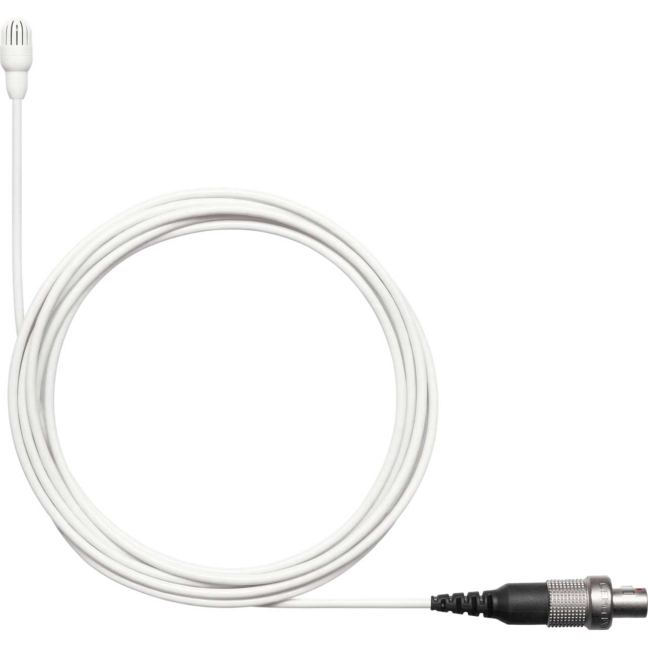 Shure TL46W/O-LEMO TwinPlex Subminiature Lavalier Mic - Lemo - Hi Sens - White