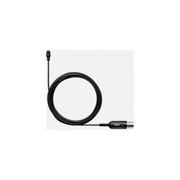 Shure TL47B/O-MTQG-A TwinPlex TL47 Subminiature Lavalier Microphone Omni - Low Sens - Mtqg - Black - Accs