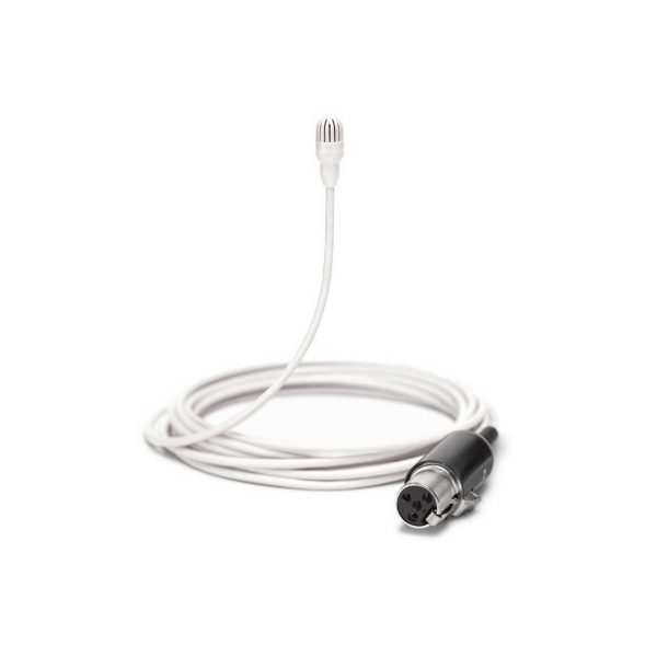Shure TL47W/O-MTQG TwinPlex Low Sensitivity Sub-Mini Omni Lavalier Microphone - White