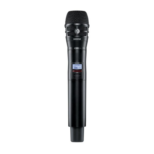 Shure ULXD2 Digital Wireless Handheld Transmitter with KSM8B Mic Cartridge - 24bit/48kHz Converter - G57 470 - 608MHz