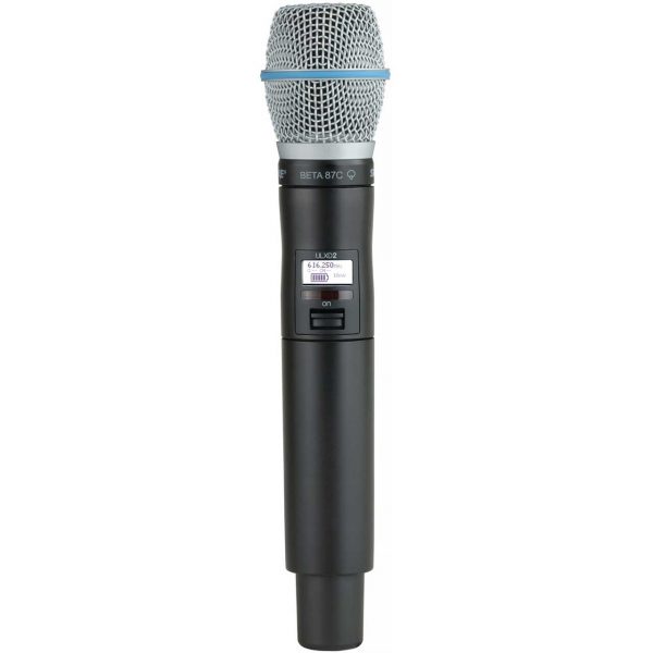 Shure ULXD2/B87C Handheld TX with BETA 87C Mic - H50 530-602 MHz