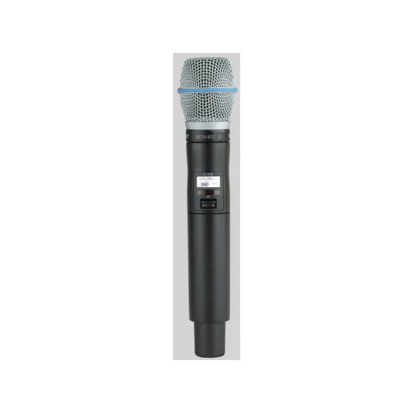 Shure ULXD2/B87C=J50A Handheld Mic Transmitter with BETA 87C - J50A 572 to 608 + 614 to 616 MHz