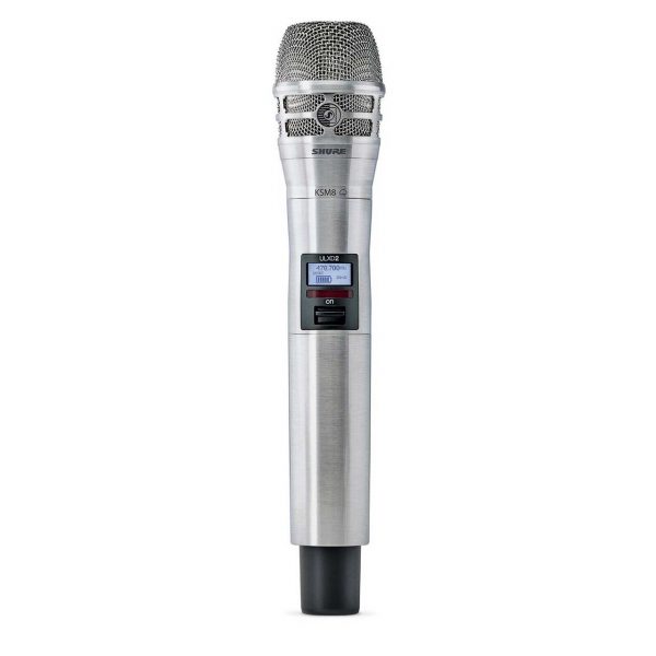 Shure ULXD2/K8N Nickel ULXD HH Transmitter with KSM8 Capsule - G50 470-536 MHz