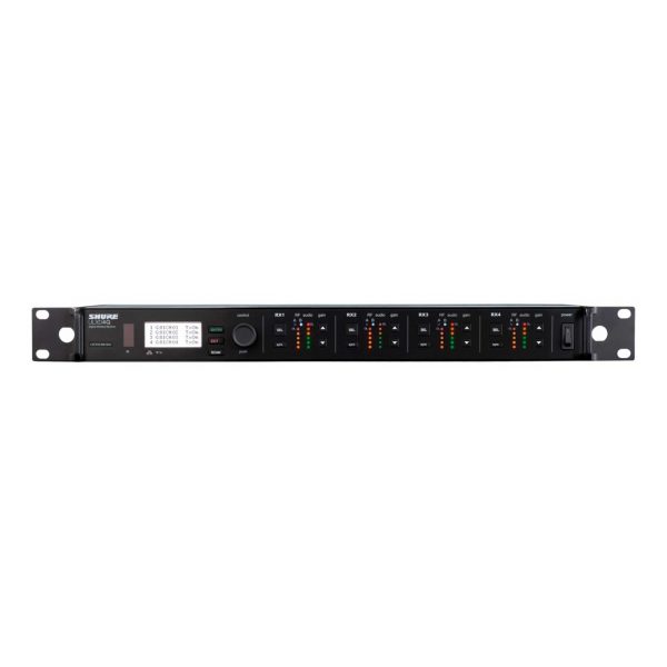 Shure ULXD4Q Quad Channel Digital Wireless Receiver - J50A - 572-608 MHz